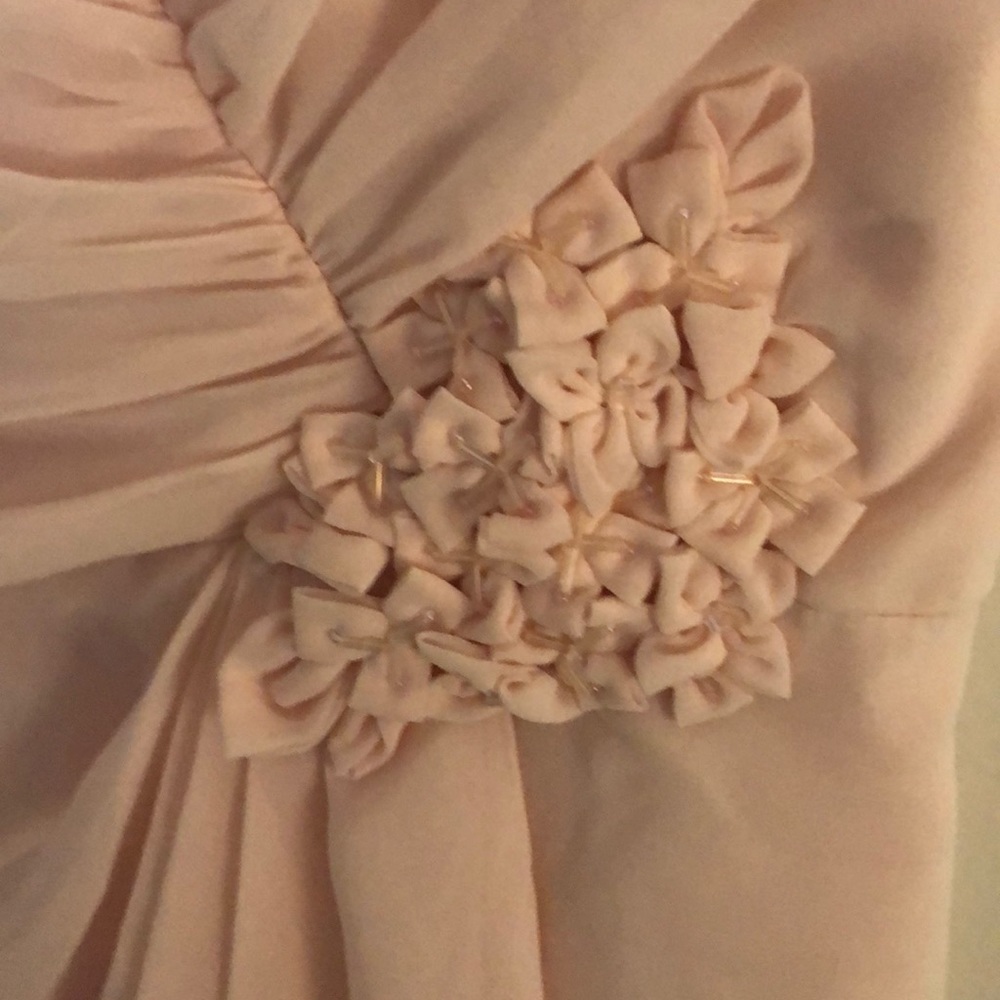 David’s Bridal Chiffon Sweetheart Dress - Picture 6 of 8